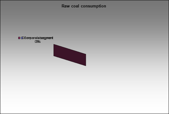 Kolmar - Raw coal consumption