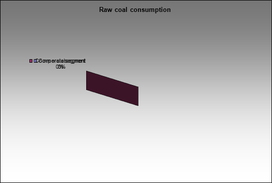 Novolipetsky MC - Raw coal consumption